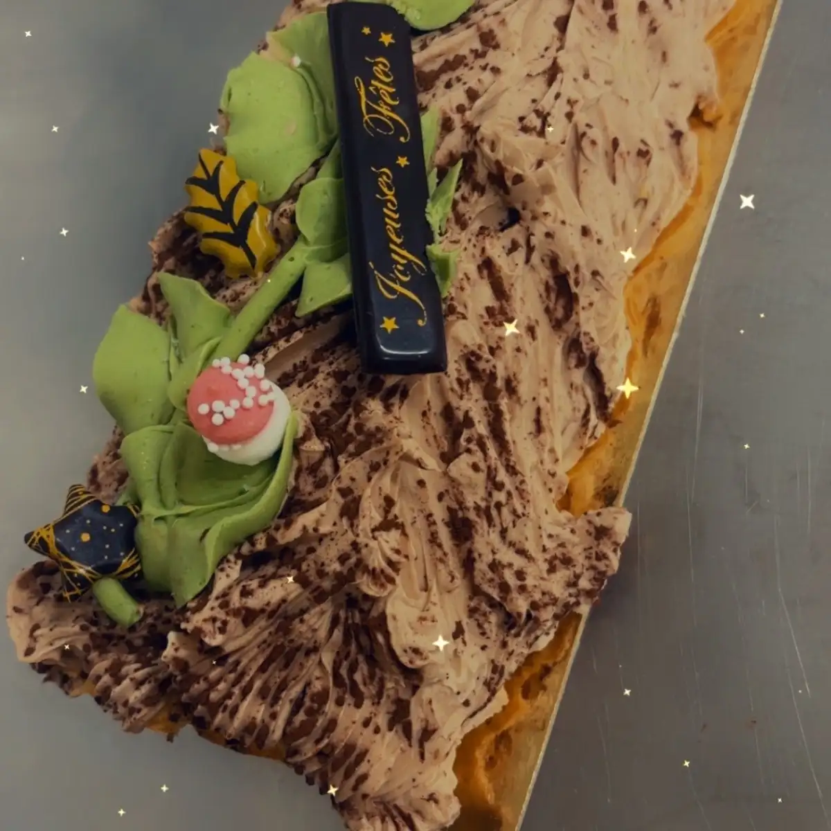 Bûches crème au beurre - Parfum Chocolat