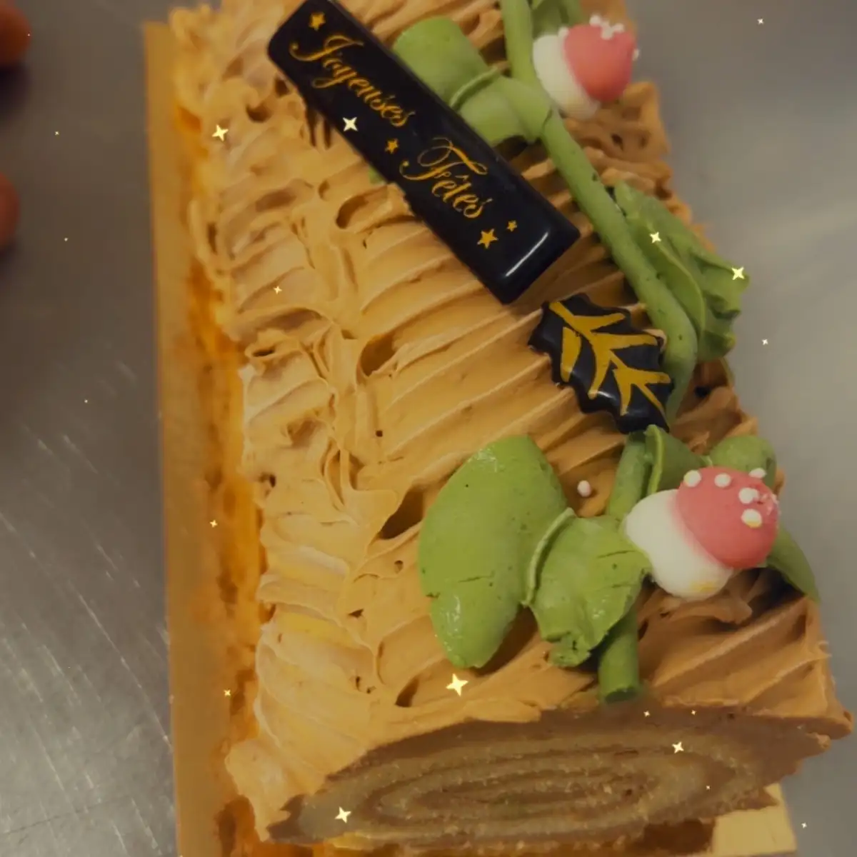 Bûches crème au beurre - Parfum Café