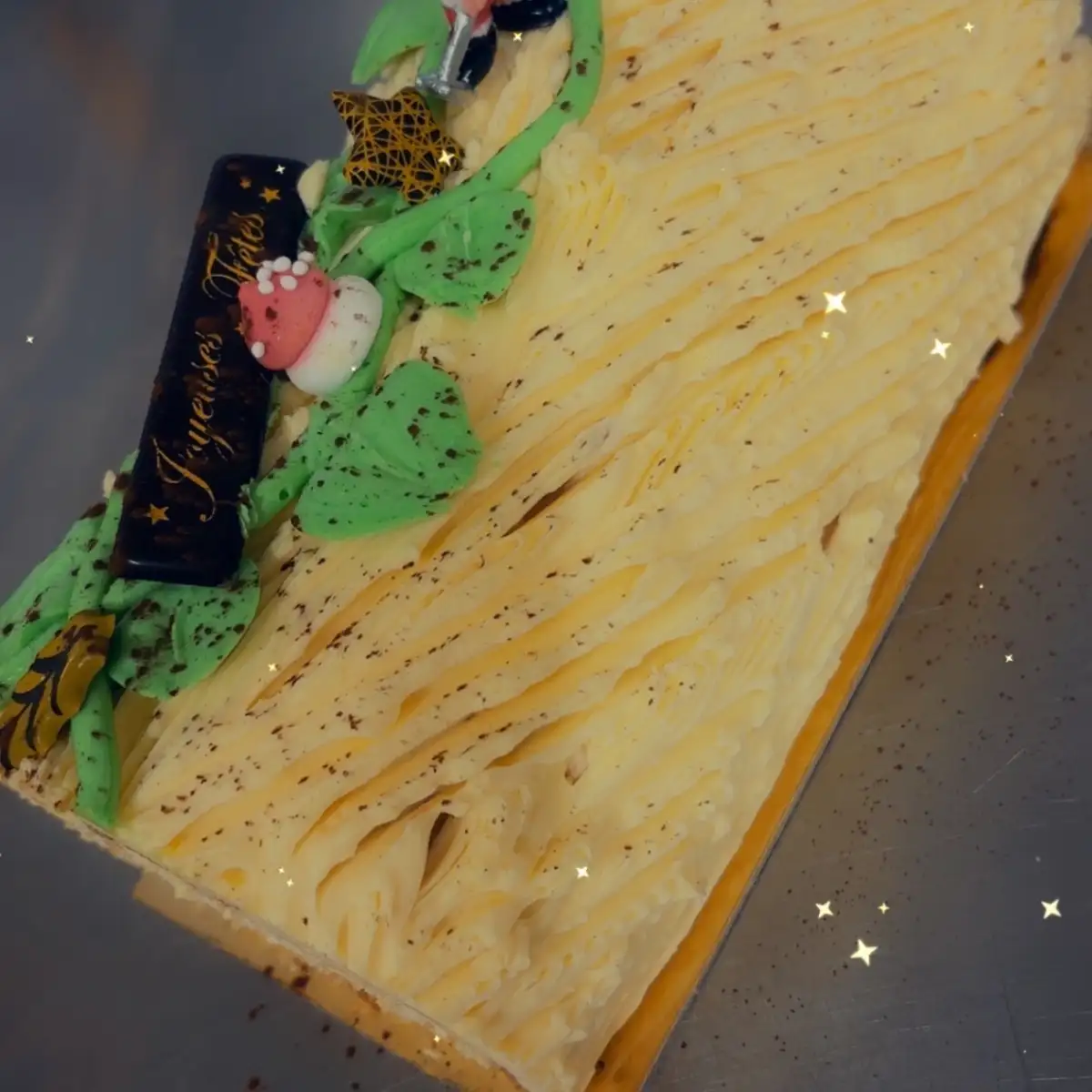 Bûches crème au beurre - Parfum Vanille